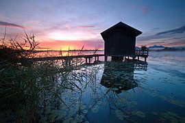 Sonnenaufgang am Chiemsee von Marko Sarcevic