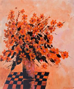 Oranje stilleven