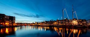 Blaue Stunde über der Spaarne