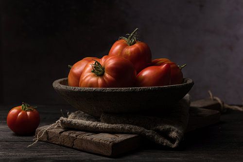 Bol de tomates sur Anoeska Vermeij Fotografie