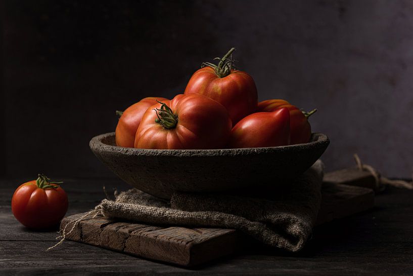 Schale mit Tomaten von Anoeska Vermeij Fotografie