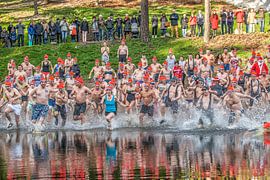 Nieuwjaarsduik Zeekoelen Brunssum 2015 von John Kreukniet