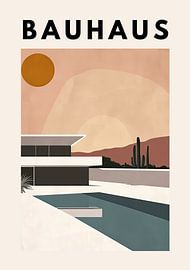 Bauhaus Poster Bauhaus Art Print by Niklas Maximilian