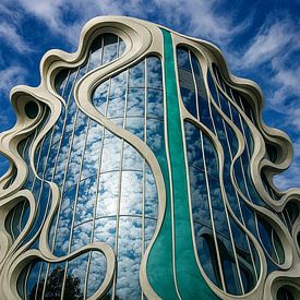 futuristic architecture by Karl-Heinz Lüpke