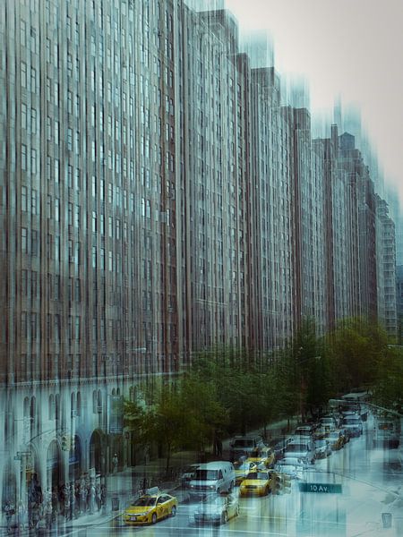 New York Art 10th Avenue by Gerald Emming