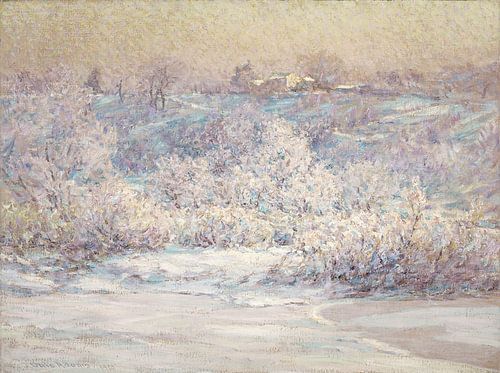 John Ottis Adams~Frosty Morning.