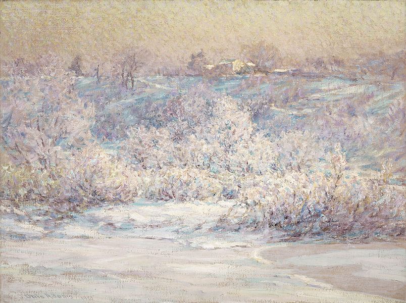 John Ottis Adams~Frosty Morning. par finemasterpiece
