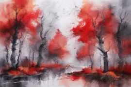 Rood bos van Frankie Soldado