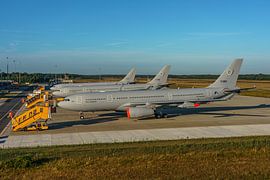 Drei in einer Reihe: Airbus A330 MRTT in Eindhoven. von Jaap van den Berg
