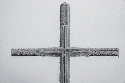 Summit cross on the Himmeldunkberg