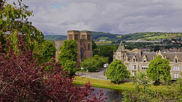 Uitzicht op de kathedraal van Inverness van Babetts Bildergalerie