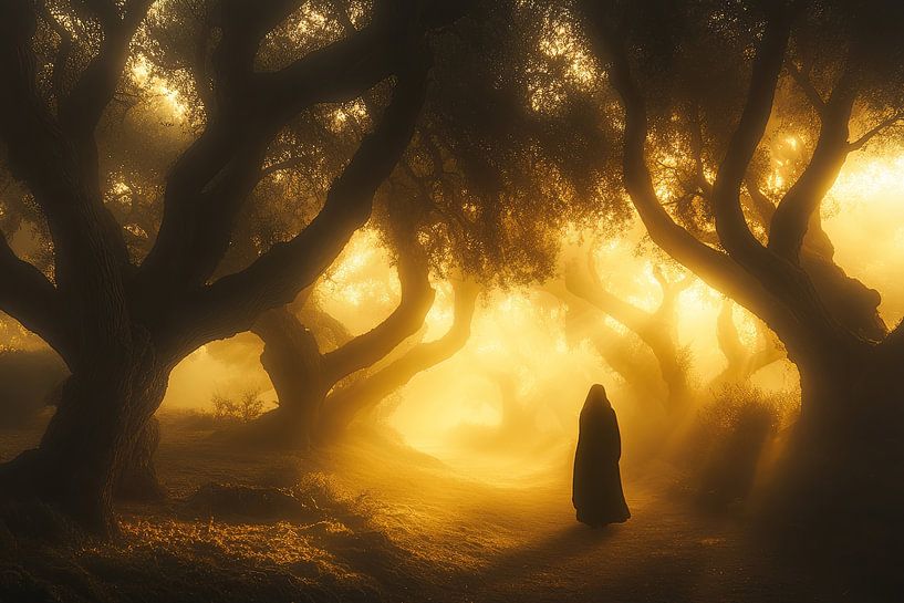 malerischer mystischer Wald von Egon Zitter