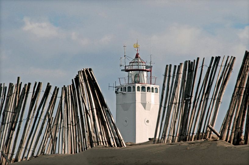 Vuurtoren Noordwijk van Hans Vink