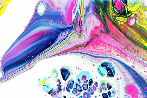 Grote exotische vogel