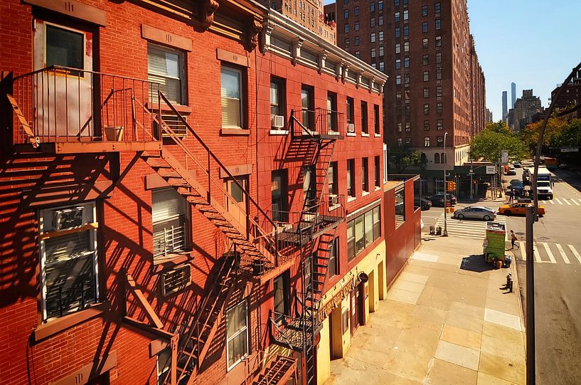 New York Chelsea Cityscape II von Marlika Art