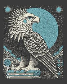 Death Omen Eagle – Gothic Tarot Symbol