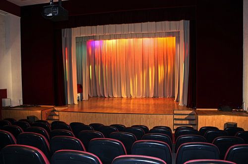 Cinema for the spectators.