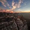 Nationalpark Sächsische Schweiz im Herbst von Thomas Weber