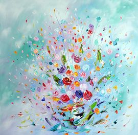 Flowers for by Gena Theheartofart