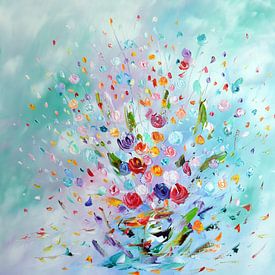 Flowers for van Gena Theheartofart