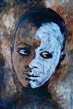 The painted boy van Anita Snik-Broeken