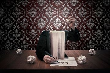 Der kreative Kampf eines Buches: Eine schöne Metapher für das Schreiben und die Beharrlichkeit von Elianne van Turennout
