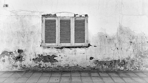 Roest & Rust in El Cotillo in zwart wit