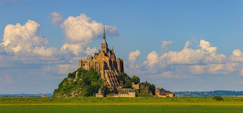 Panorama Mont Saint-Michel, Normandië, Frankrijk