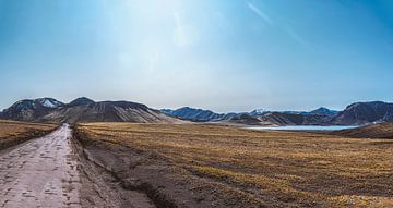 Een grindweg door IJsland van Thomas Heitz