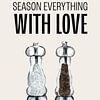 Season Everything With Love - Illustration à l'aquarelle par Salt & Pepper sur Marian Nieuwenhuis