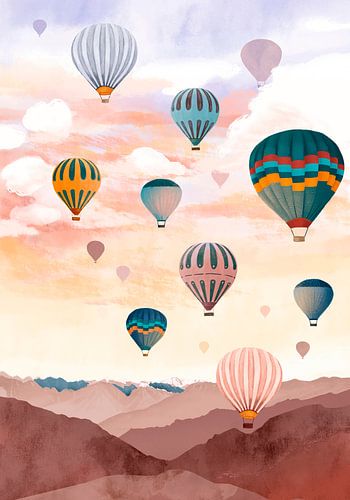 Air Balloon Sky by Goed Blauw