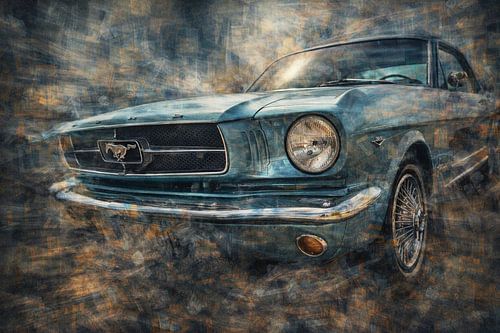 Fine Art-compositie met abstracte achtergrond