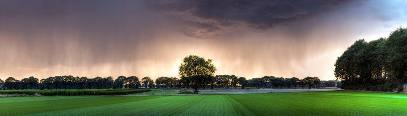 Threatening rain by Hans de Cortie