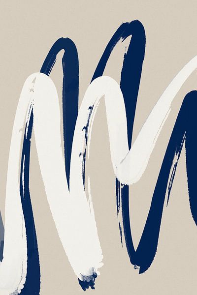 White Wave No 7 von Treechild