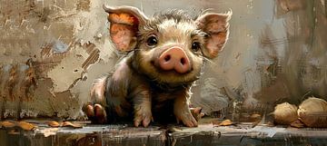 Biggetje van Blikvanger Schilderijen