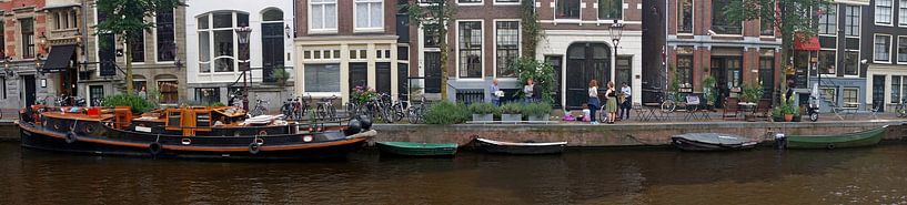 Dimanche matin sur un canal d'Amsterdam par Monki's foto shop