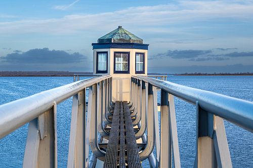 The small lighthouse in Oostmahorn