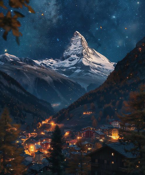 Hochalpen im weißen Kleid von fernlichtsicht