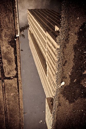 Reflected Empire State Building