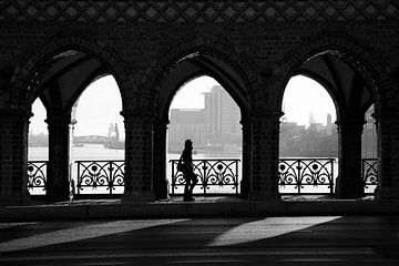 Oberbaum Bridge Berlin by Carlijn van Tuyll