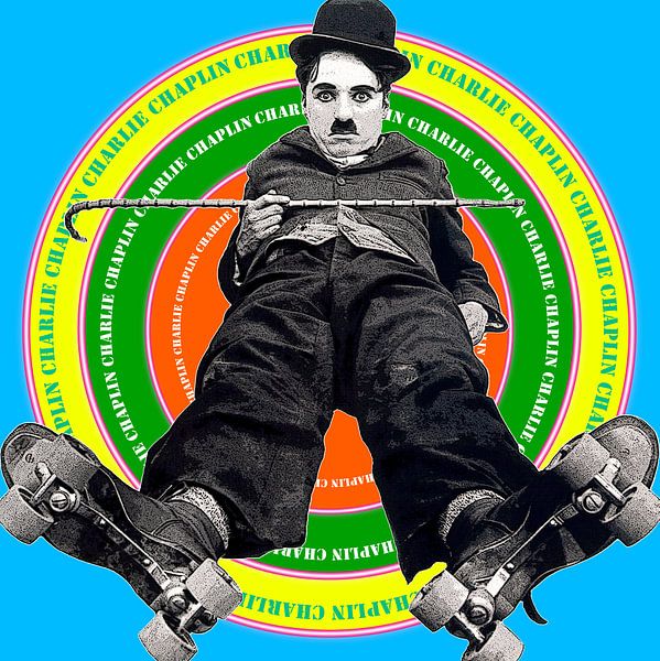Charlie Chaplin by Esther van de Beek