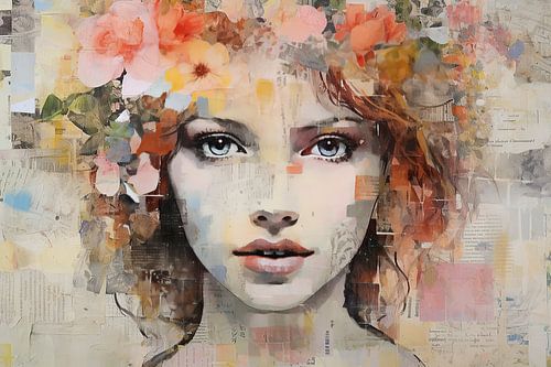 Sarah | Portrait Gemischte Medien