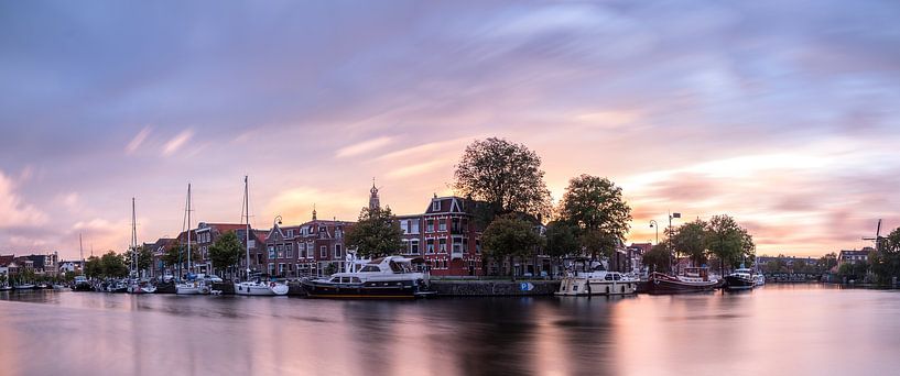 Panorama, Koudenhorn aan het Binnen Spaarne kleur van Arjen Schippers