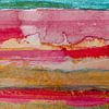 Colours of Summer 001 | Modern Abstract by WatercolorWall
