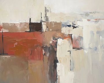 Modern abstract design van Abstract Schilderij