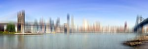 City-Art Manhattan Skyline I