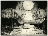 Maanverlichte Nacht, Ets