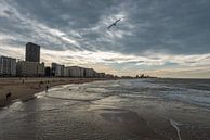 Das Meer in Ostende von Werner Lerooy Miniaturansicht