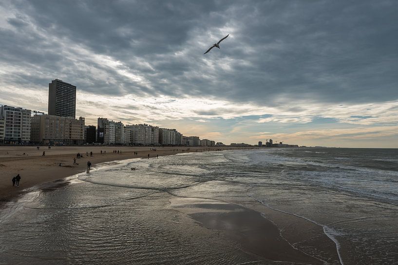 Das Meer in Ostende von Werner Lerooy