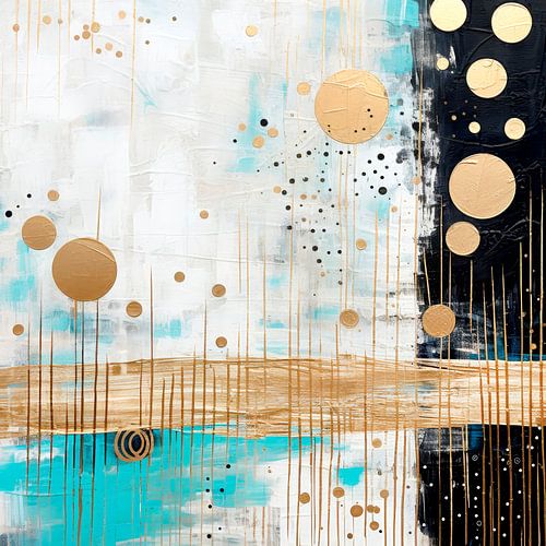 ABSTRACT KUNST Overdag en 's nachts